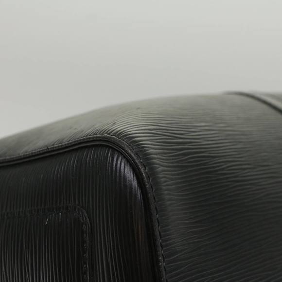 LOUIS VUITTON Epi Keepall 50 Boston Bag Black M42962 LV Auth 51559 - Picture 14 of 16